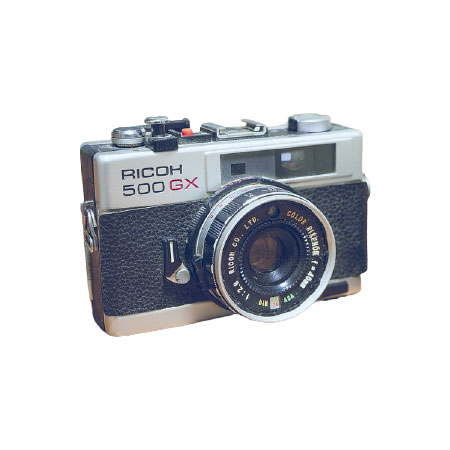 kamera analog ricoh 500gx